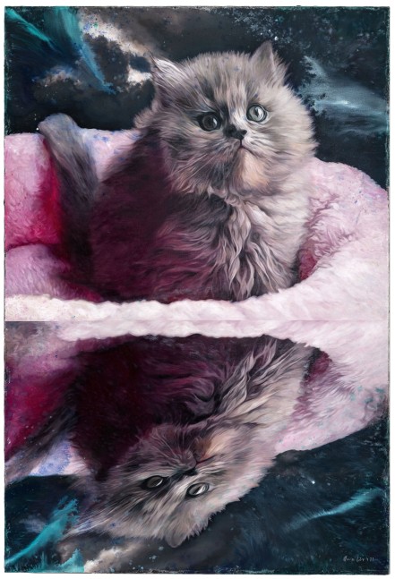 See the Colours in the Darkness, 2023
oil on canvas

78 5/8 &amp;times; 53 1/8 in. / 200 &amp;times; 135 cm